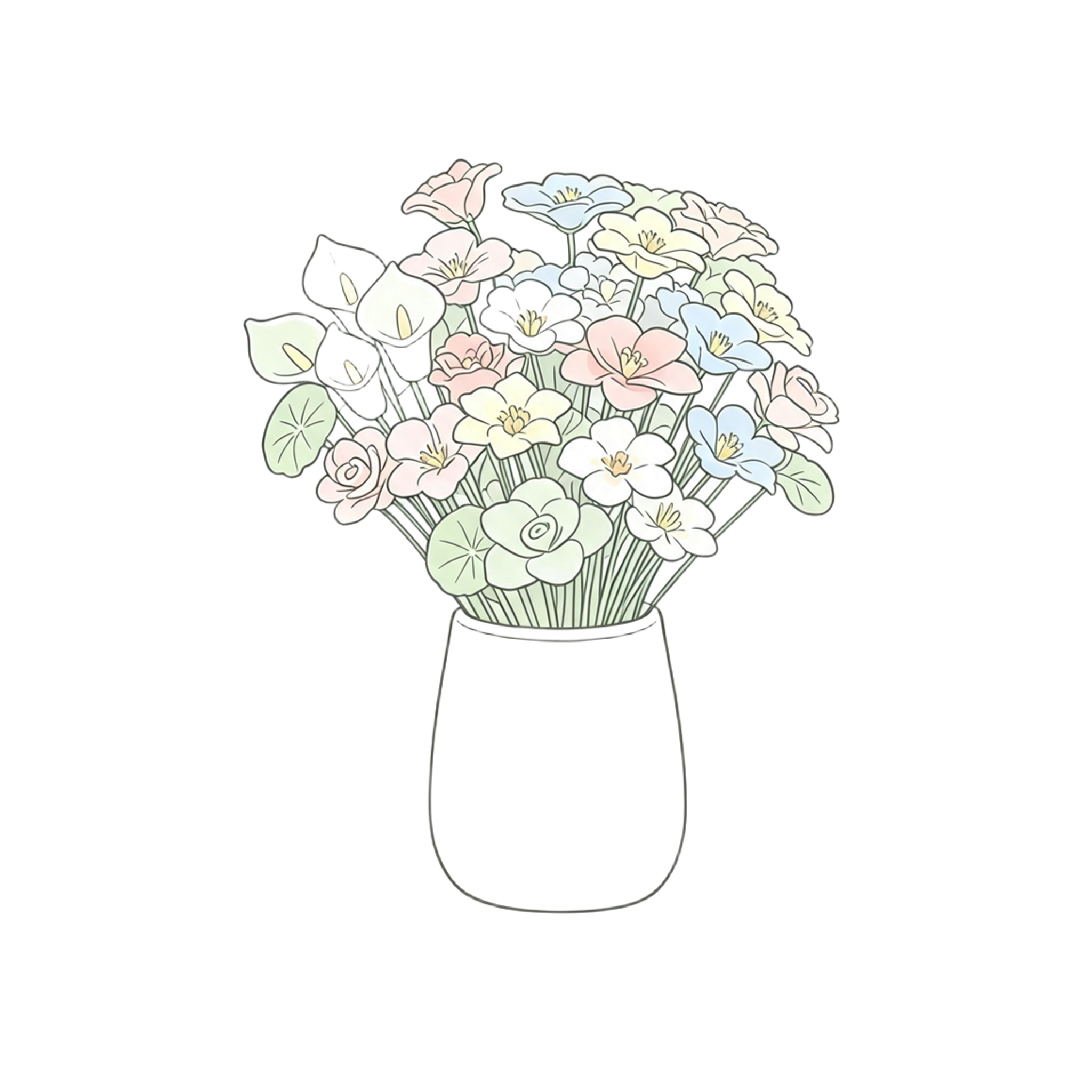 Keramikblumen