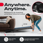 Walking Pad Laufband klappbar sWalk 8 km/h 7,5% Steigung bis 120 kg LCD Display App