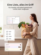 Digitaler Familienkalender DC01 10,1 Zoll Touchscreen 1080P mit Tages Wochen und Monatsplanung
