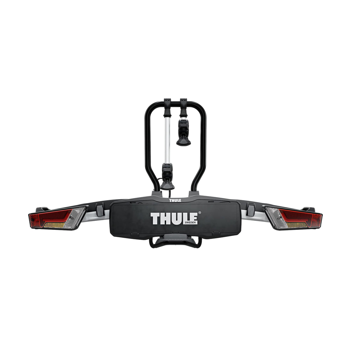 Fahrradträger EasyFold XT für Anhängerkupplung 2 Fahrräder 60 kg faltbar 13-poliger Anschluss 123 x 63 x 68 cm