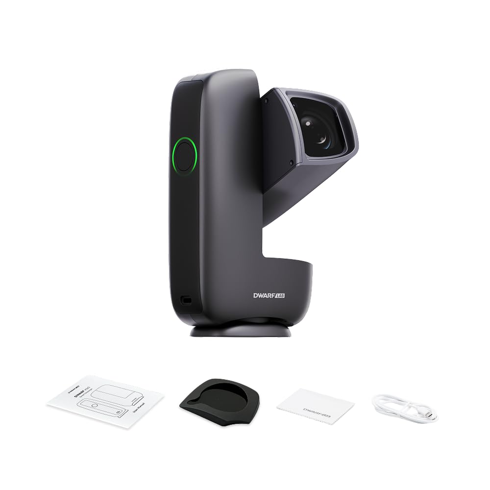 Smart-Teleskop Dwarf Mini 30 mm 150 mm für Astrofotografie mit Auto GOTO Autofokus AZ EQ-Modus und integriertem Filter