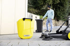 Kehrmaschine S 6 Twin 860 mm Arbeitsbreite 38 l Kehrbehälter 2 Seitenbesen ergonomischer Schubbügel