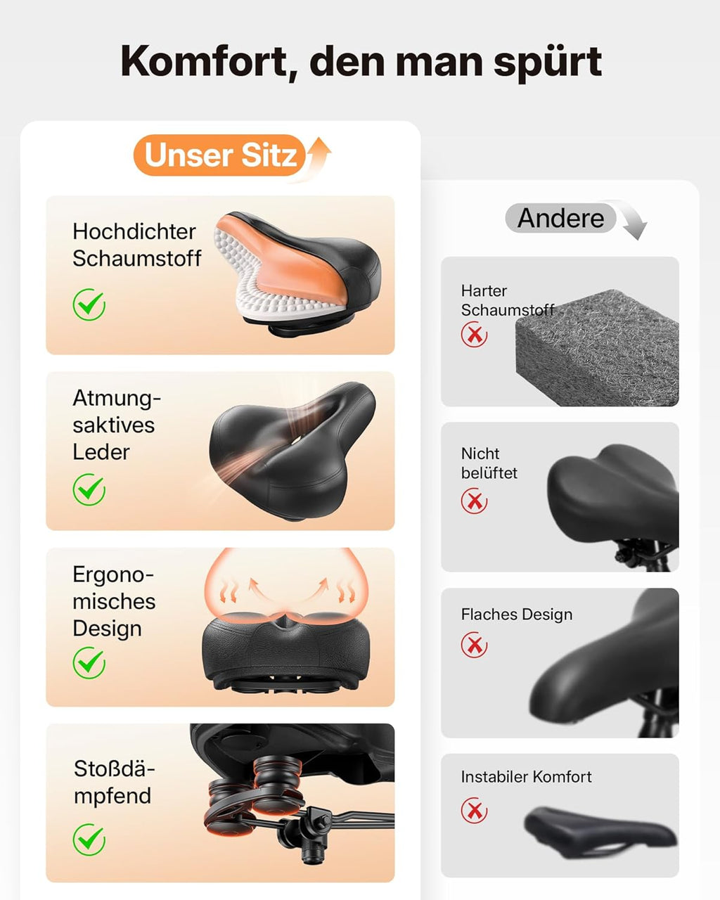 Heimtrainer Fahrrad MR-S36 mit Magnetbremssystem 8kg Schwungrad 8 Widerstandsstufen App-Konnektivität bis 150kg