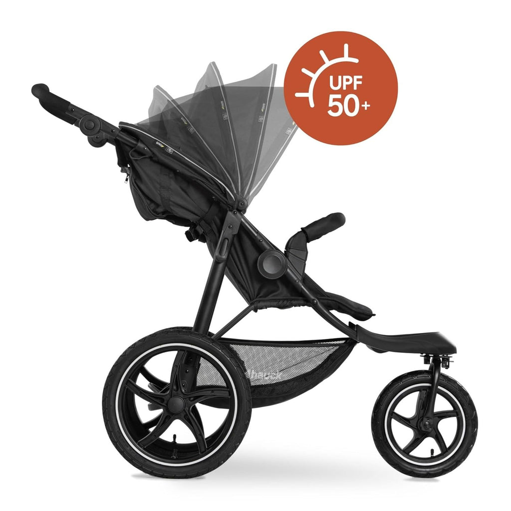 Kinderwagen 3-Rad Buggy mit Luftreifen Liegefunktion UV Schutz 50+ bis 22 kg klappbar Modell Runner 2 274200