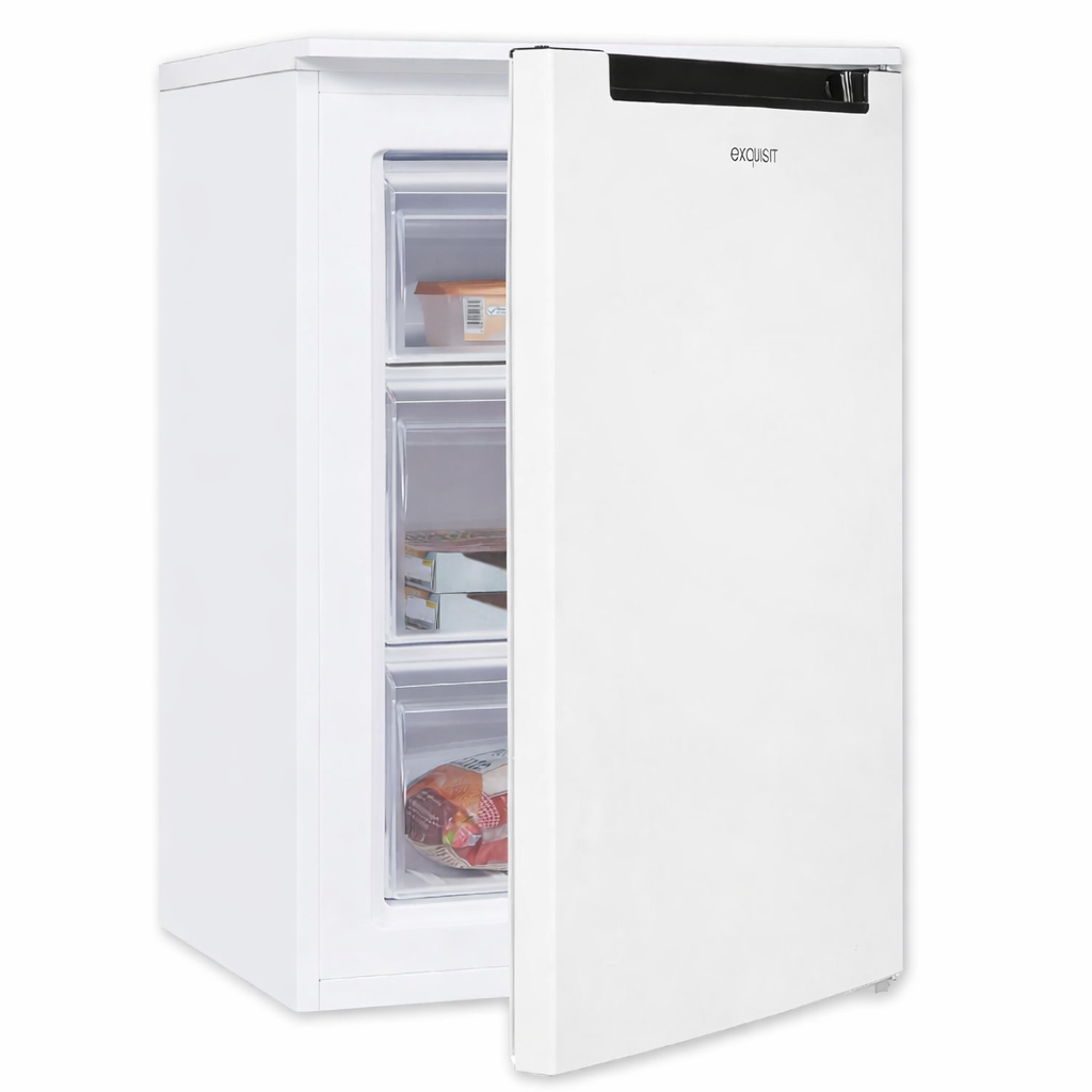 Gefrierschrank 87L GS581-040C weiss 85,5cm 40dB 4 Sterne Gefrieren manuelle Temperaturregelung