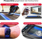 Walking Pad Laufband klappbar sWalk 8 km/h 7,5% Steigung bis 120 kg LCD Display App