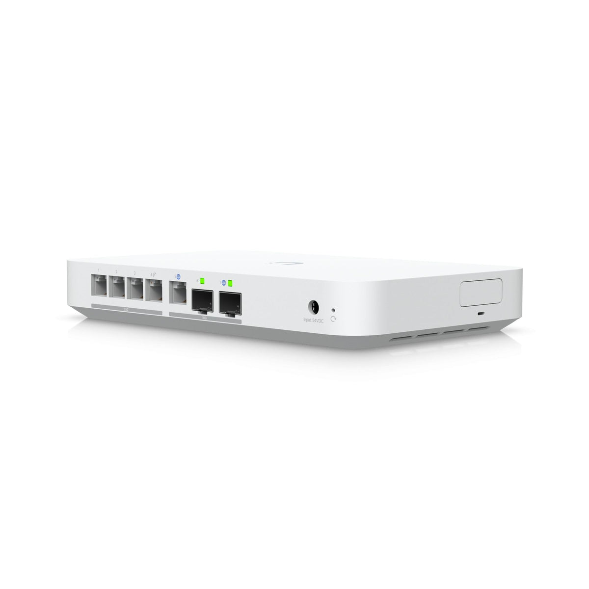 UniFi Cloud Gateway Fiber Netzwerk-Gateway mit 10 Gbit/s Ethernet 5 Ports 5 Gbit/s Upload VPN Firewall QoS WLAN für Büro und Unternehmen