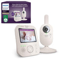 Video Babyphone mit Kamera SCD891/26 3,5 Zoll Display 720p Nachtsicht Temperaturüberwachung Schlaflieder