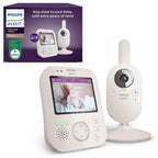 Video Babyphone mit Kamera SCD891/26 3,5 Zoll Display 720p Nachtsicht Temperaturüberwachung Schlaflieder