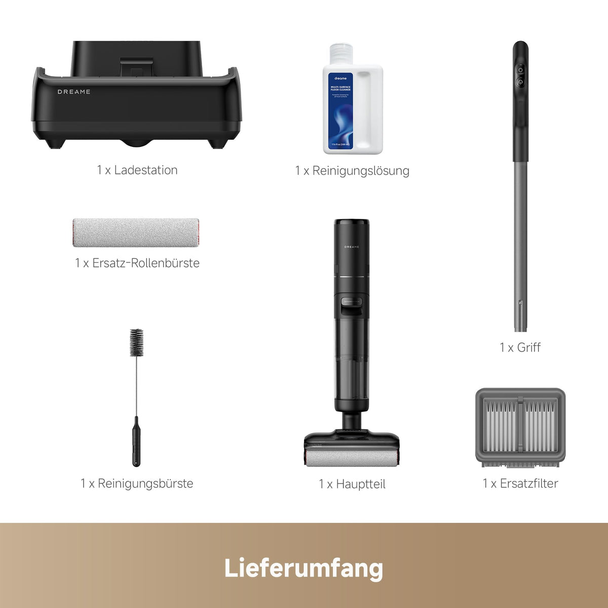 Nass- und Trockensauger H12 Pro FlexReach 18000 Pa 50 Min Laufzeit 27 V 780 ml 180° flaches Design 90 °C Selbstreinigung beidseitige Kantenreinigung