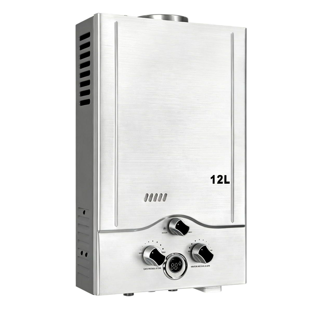 Gasdurchlauferhitzer 12 l/min 24 kW HR158DE LPG mit 0,2 bar Startwasserdruck für Propan und Butan