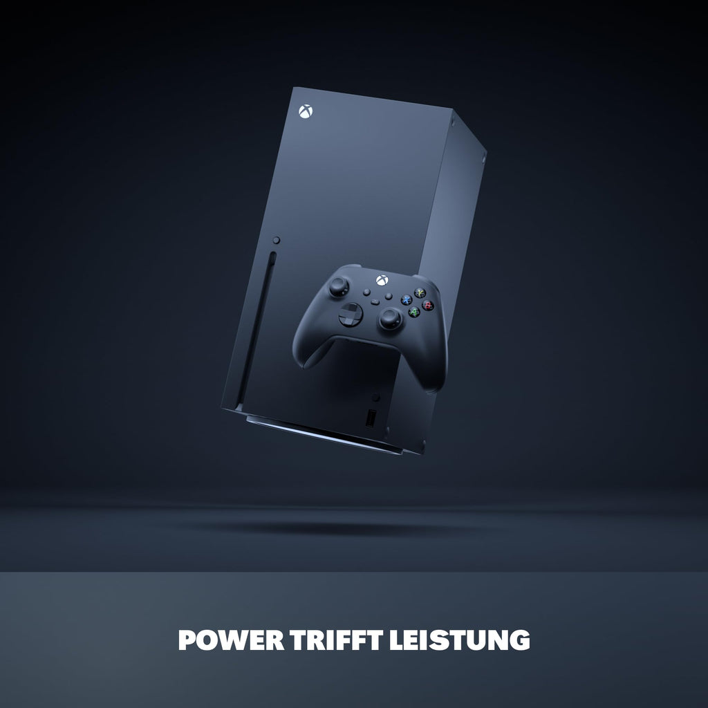 Xbox Series X Spielekonsole 1 TB mit 4K Gaming bis zu 120 FPS Wireless Controller HDMI Kabel