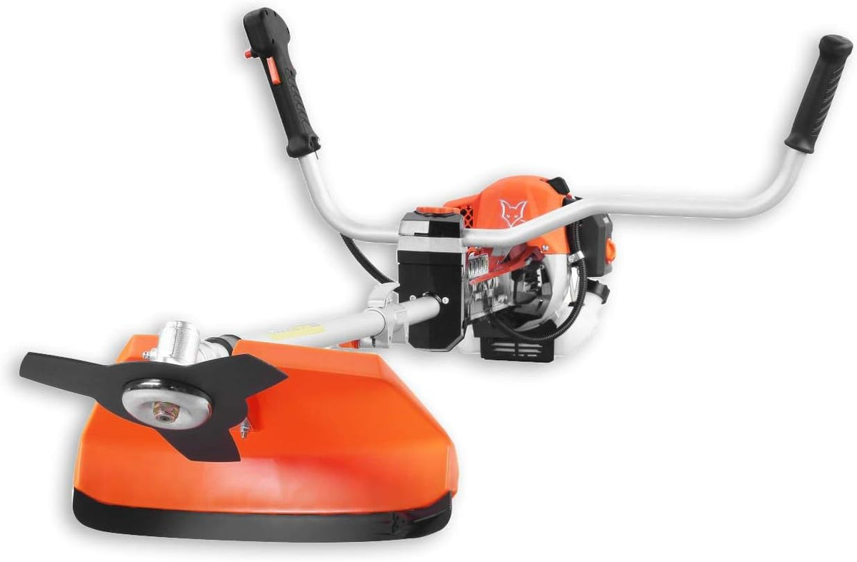 Freischneider Benzin Motorsense FX-PS162 62cc 3,5PS 2-Takt 32cm Schnittbreite mit Fadenmesser und Tragegurt