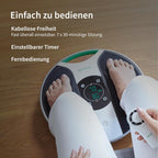 Fuß- und Beinmassagegerät Medic Plus Knie EMS NMES Durchblutungsförderung gegen Knieschmerzen und Schwellungen