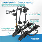 Heck Fahrradträger für 2 Fahrräder Modell 10444 45 kg Traglast 12 bis 29 Zoll faltbar