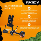 Benzin Motorsense 52 cm³ 3 PS 2-Takt mit Fadenmesser 30 cm Schnittbreite und Startsystem