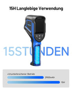 Wärmebildkamera TC004 Mini 240x240 IR 25Hz -20 bis 450°C 15h Akkulaufzeit Handheld