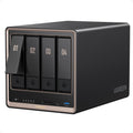 4-Bay NAS DXP4800 GT mit AMD Ryzen R2514 8GB DDR4 Dual 10GbE 4K HDMI 2x M.2 NVMe und U.2 Steckplätzen