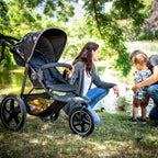 Kinderwagen 3-Rad Buggy mit Luftreifen Liegefunktion UV Schutz 50+ bis 22 kg klappbar Modell Runner 2 274200