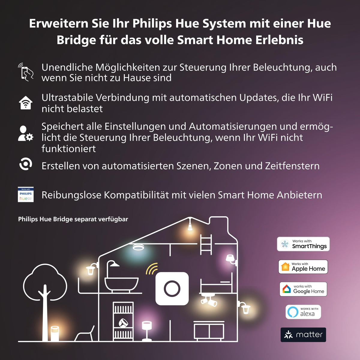 LED Pendelleuchte Ensis 5500 lm 79 W dimmbar mit 16 Mio. Farben App- und Sprachsteuerung Schwarz