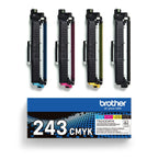 Tonerkartuschen TN-243CMYK 4er Pack Schwarz Cyan Magenta Gelb 1000 Seiten kompatibel mit HL-L3270CDW MFC-L3750CDW