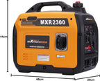 Inverter Stromerzeuger 2300W MXR2300 Benzin 4-Takt 230V USB tragbar leiser Generator Camping Wohnmobil Notstrom