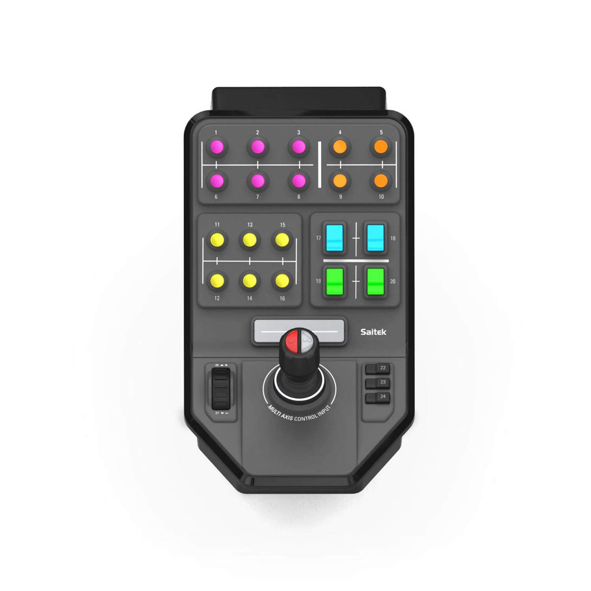 Landwirtschafts-Simulator Controller Bundle mit 900° Lenkrad Pedalen Steuerkonsole 38 Tasten und USB für PC