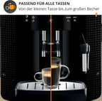 Kaffeevollautomat EA810870 1,8L 1450W mit Milchschaumdüse 2-Tassen Funktion Thermoblock System