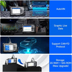 OBD2 Diagnosegerät ArtiDiag 500 4 Systeme Motor ABS SRS Getriebe 6 Service Funktionen AutoVIN Android 11 Kabel 5 Zoll