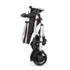 Geschwisterwagen Duett 2 Tandem Kinderwagen mit Babywanne und Sportsitz 2 Sitze bis 15 kg höhenverstellbar inkl Regenschutz