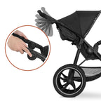 Kinderwagen 3-Rad Buggy mit Luftreifen Liegefunktion UV Schutz 50+ bis 22 kg klappbar Modell Runner 2 274200