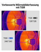 Wärmebildkamera TC004 Mini 240x240 IR 25Hz -20 bis 450°C 15h Akkulaufzeit Handheld