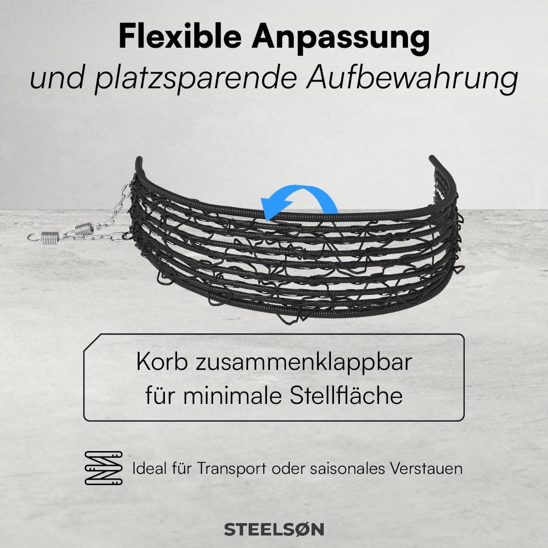 Hängesessel für 2 Personen P-SS-0063-18-01 XXL Hängestuhl mit Gestell und Sitzpolster höhenverstellbar faltbar bis 220 kg