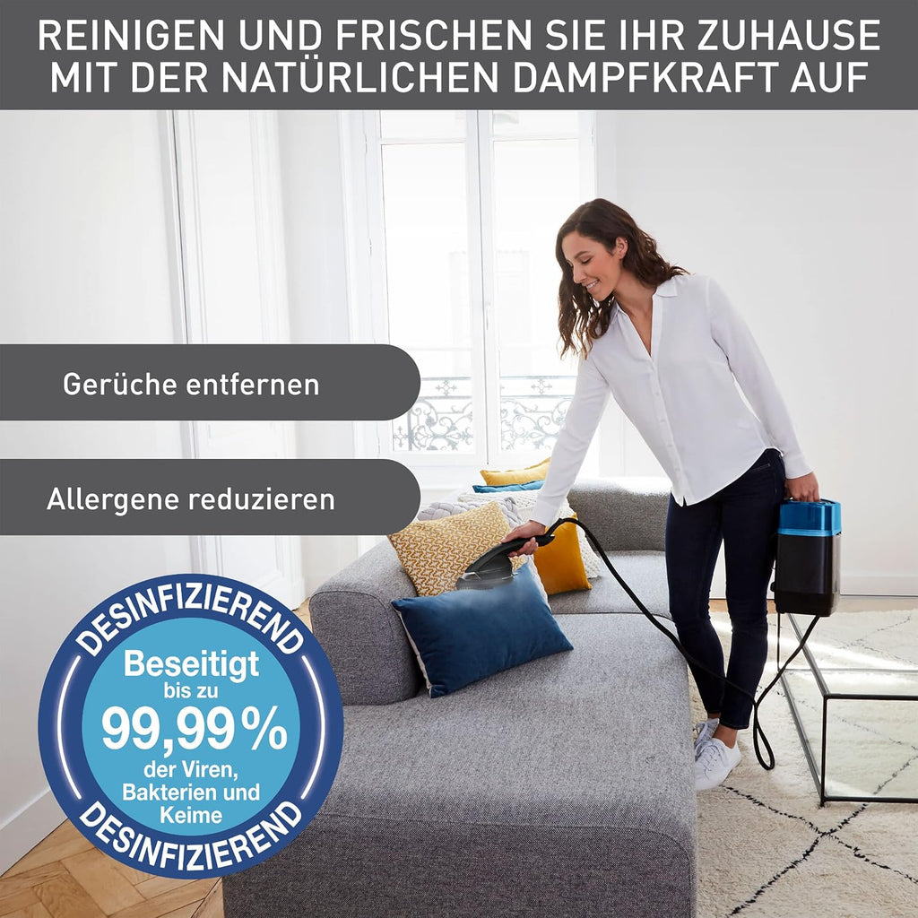 Dampfglätter All-in-One Bügelsystem mit Smart Board QT2022 5,8 bar 200 g/min 40x40x168 cm