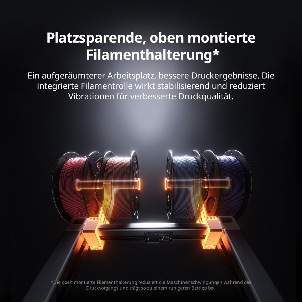 3D-Drucker Kobra X für Mehrfarbdruck mit 49-Punkt Auto-Leveling Druckgröße 260 x 260 x 260 mm Soft- und Hartfilament