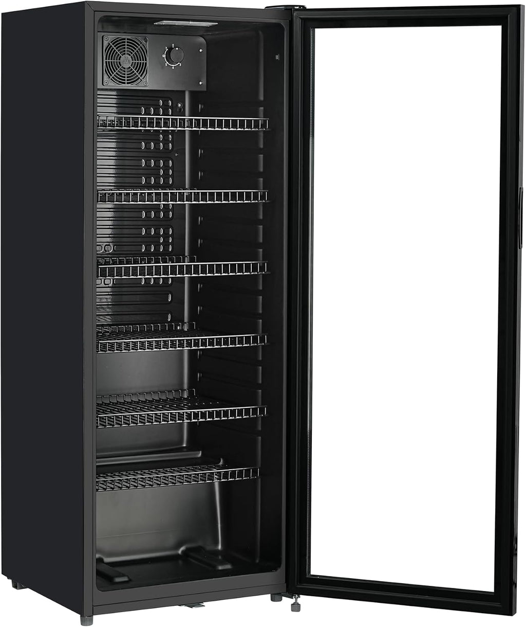 Getränkekühlschrank GSC4240B 237L 110W mit LED-Innenbeleuchtung und 6 verstellbaren Einlegeböden