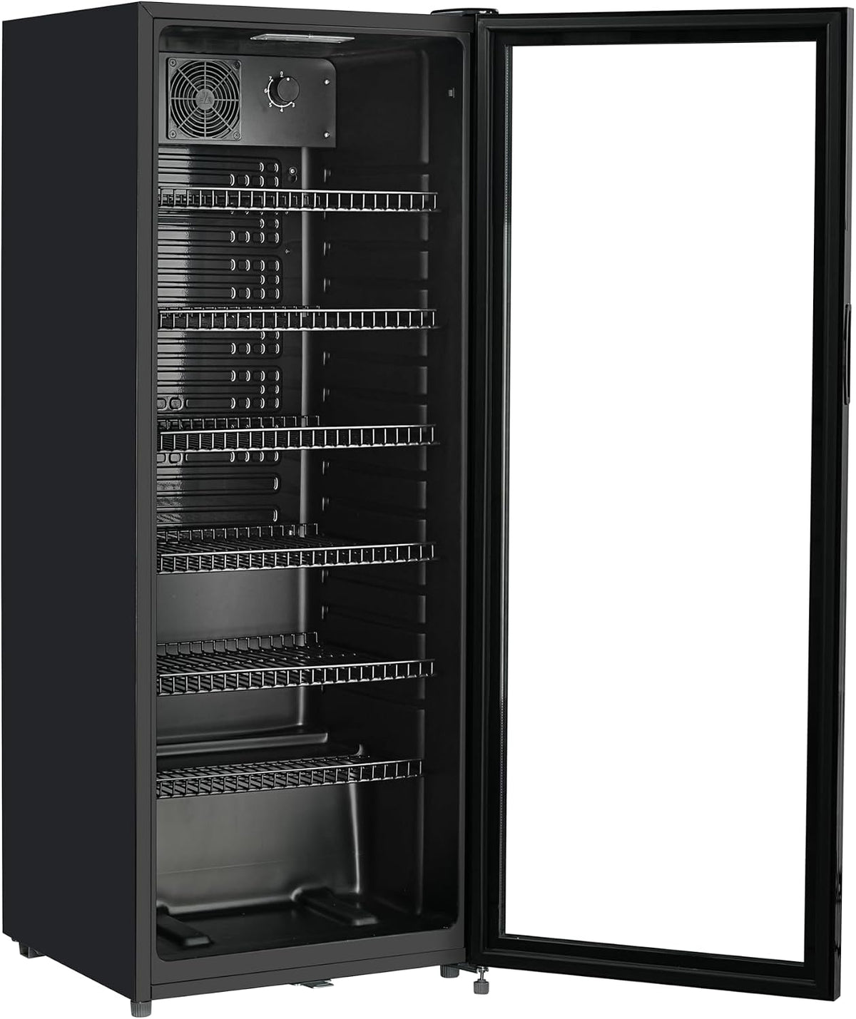 Getränkekühlschrank GSC4240B 237L 110W mit LED-Innenbeleuchtung und 6 verstellbaren Einlegeböden