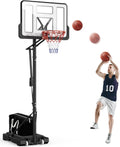 Basketballständer höhenverstellbar LM052 145–305 cm mit 110 x 75 cm Rückwand und Gewichtssack für Innen- und Außenbereich