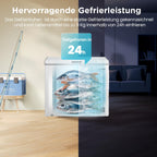Freezer 200 L RCC201WH6(E) 41 dB Inverter Kompressor 6-stufige Temperaturregelung LED-Beleuchtung freistehend