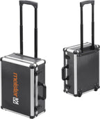 Werkzeugtrolley 230-teilig mit Handwerkzeugen Aluminiumkoffer Rollen und Teleskopgriff 8973740