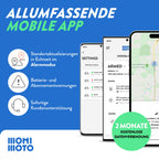GPS Tracker Monimoto 9 für Motorräder mit Alarm und GPS-Ortung IP68 900 mAh Akku LTE-M eSIM bis zu 12 Monate