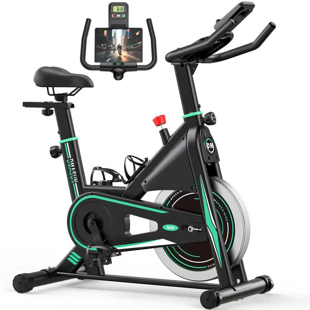 Heimtrainer Ergometer 8732F mit 100 Widerstandsstufen Display Tablet-Halterung und 160 kg Belastbarkeit