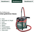 Allessauger Nass- und Trockensauger ASA 30 M PC 602087000 30L Staubklasse M Filterabreinigung 8m Kabel