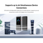 U60 Pro MU5250 5G Mobiler WLAN-Router Wi-Fi 7 4,29 Gbit/s 10000 mAh Akku 3,5 Zoll Touchscreen NFC für bis zu 64 Geräte