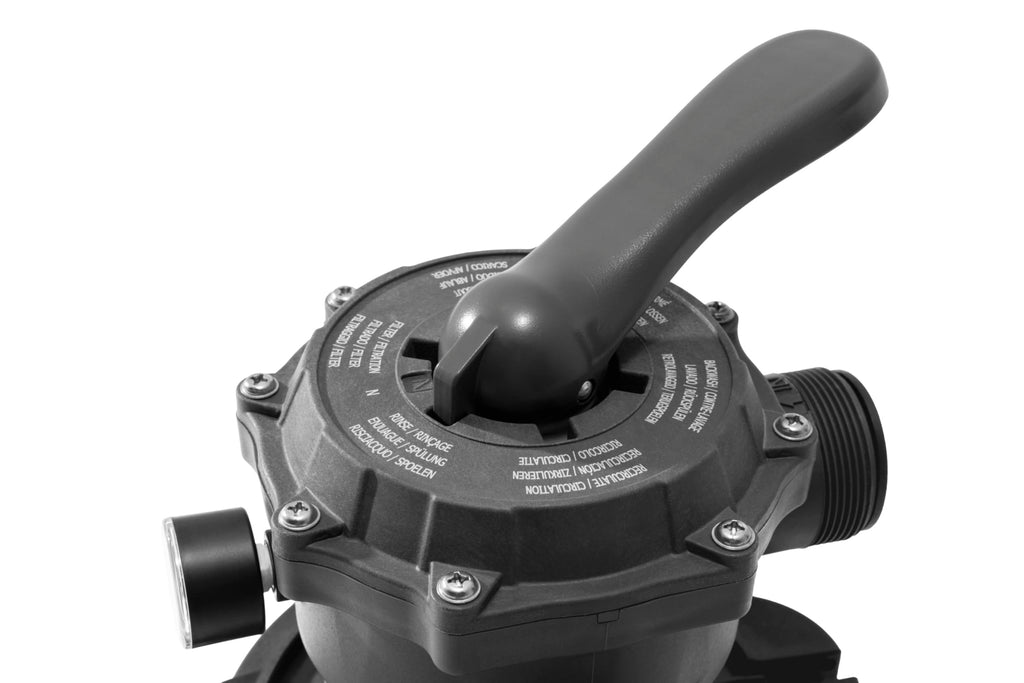 Sandfilteranlage SX2100 Plus 26656GS 7,9 m³/h 220-230 V mit RCD 6-Wege-Ventil für Pool