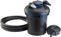 Teich Druckfilter Set BioPress 10000 mit UVC Klärer Filterpumpe 3400 l/h für Algenbekämpfung