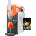Slush Maschine 2 L mit 5 Programmen automatischer Reinigung Touch-Steuerung und Zubereitung ohne Eis