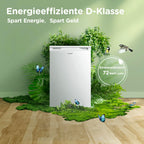 Kühlschrank ohne Gefrierfach RCD133WH3(E) 131 Liter Inverter-Kompressor 72 kWh/Jahr 39 dB 84,5 x 55,3 x 57,4 cm