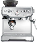 Espresso Siebträgermaschine mit integrierter Mühle und manuellem Milchaufschäumer Barista Express SES875BSS2EEU1A Edelstahl