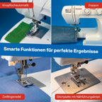 Nähmaschine N 1235/61 Freiarm mit 29 Stichprogrammen variabler Stichlänge Stichbreite und Knopflochfunktion